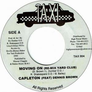 MOVING ON (Remix Yard Club) (VG+) / MOVING ON (Orginal Mix)(VG+)