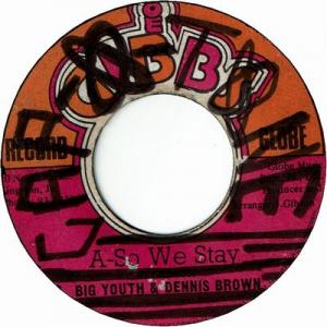 A SO WE STAY (VG/WOL) / SCAR FACE (VG+)