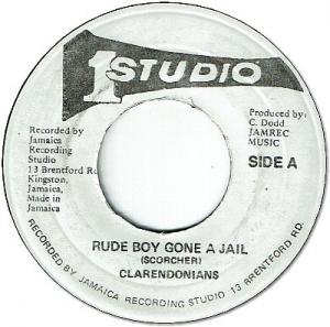 RUDE BOY GONE A JAIL (G) / PINE JUICE (VG+)