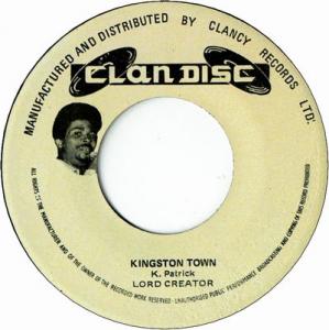 KINGSTON TOWN / HOLY HOLY