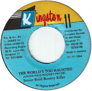 THE WORLD’S TOO HAUNTED