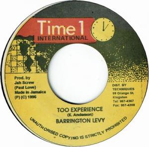 TOO EXPERIENCE (VG)