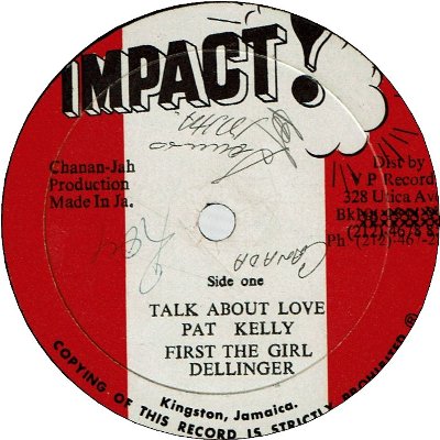 TALK ABOUT LOVE (G+/SWOL) / I'VE BEEN TRYING (VG/WOL)