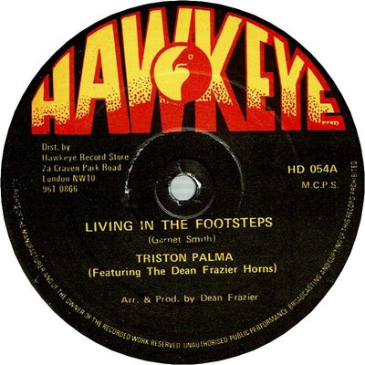 LIVING IN THE FOOTSTEPS (VG+) / READY TO LEARN (VG+)