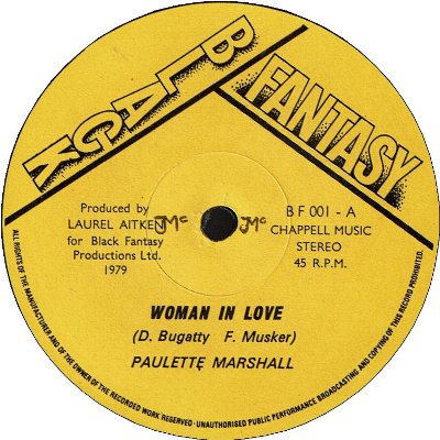 WOMAN IN LOVE (VG+) / WHY DID YOU LEAVE ME AND GO (VG+)
