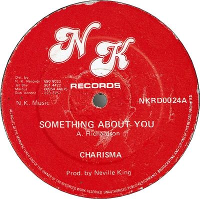 SOMETHING ABOUT YOU　(VG+)