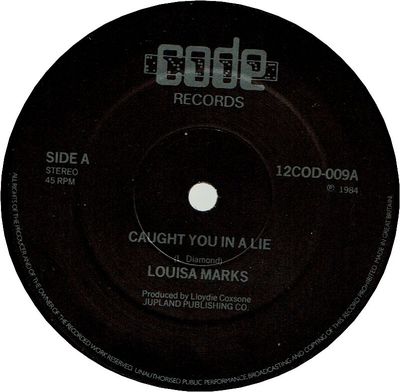 CAUGHT YOU IN A LIE (VG+) / TRIBUTE TO MOHAMMED ALI (VG+) / KEEP ON GROOVING ME GIRL (VG+)