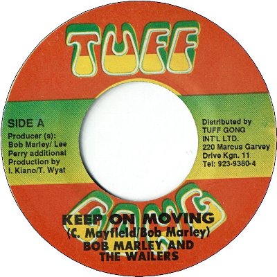 KEEP ON MOVING Remix (VG+) / PIMPERS PARADISE (VG+)