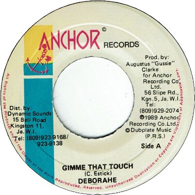 GIMME THAT TOUCH (VG+)