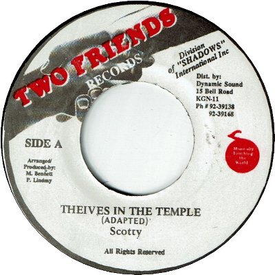 THIEVES IN THE TEMPLE (VG+)