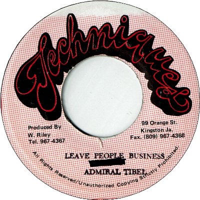 LEAVE PEOPLE BUSINESS (VG)
