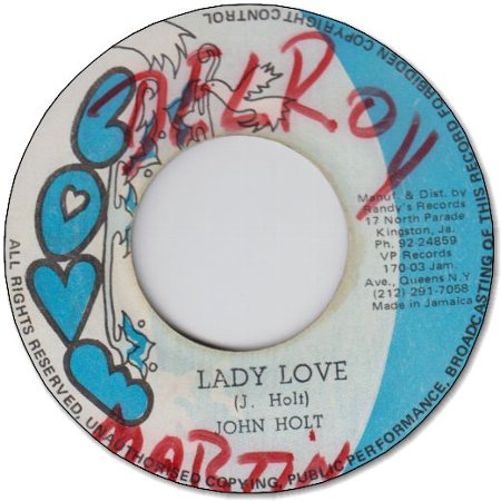 LADY LOVE (VG+/WOL) / COUNTRY BOY