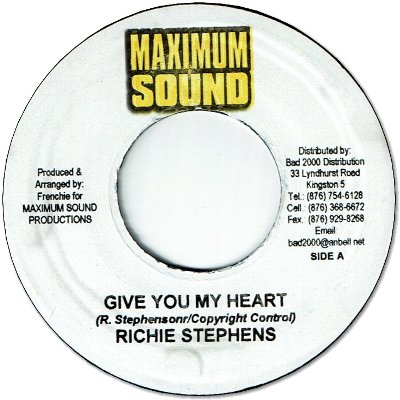 GIVE YOU MY HEART (VG+) / VERSION (VG+)