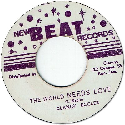 THE WORLD NEEDS LOVE (VG+) / I DID IT (VG)