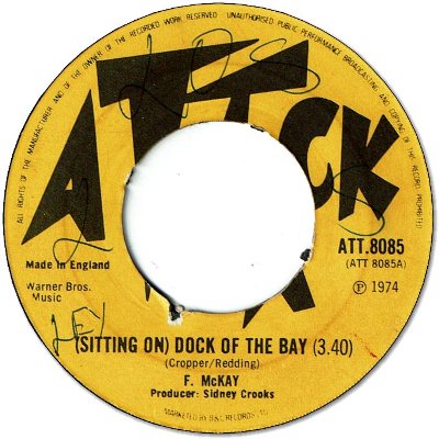 (Sitting On)DOCK OF THE BAY (VG+) / ARISE SELASSIE I ARISE