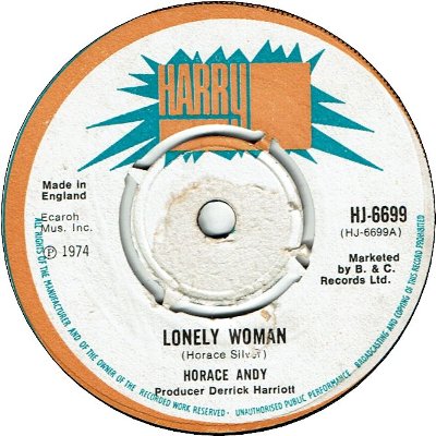 LONELY WOMAN (VG+)