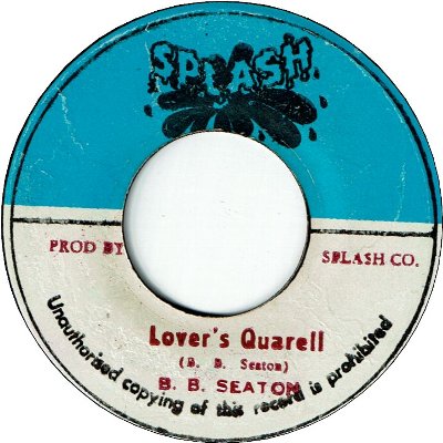 LOVER'S QUARELL (VG) / JUST LIKE A SHELTER (VG/WOL)