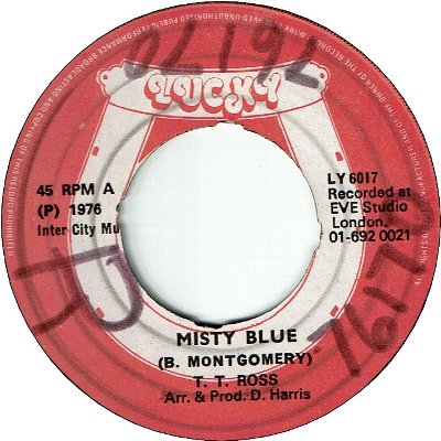 MISTY BLUE　(VG/WOL)