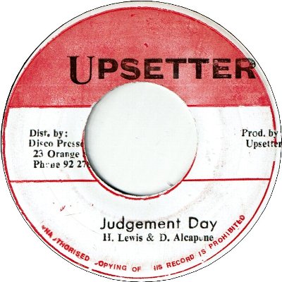 JUDGEMENT DAY (VG+) / VERSION DAY (VG)
