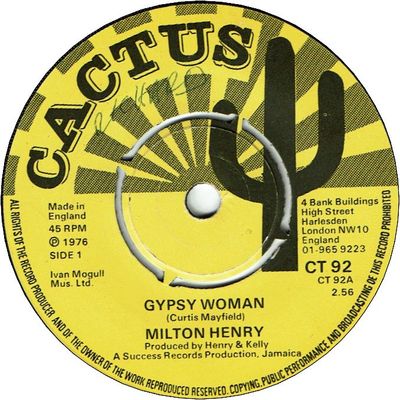 GYPSY WOMAN (VG) / DUB (VG-)