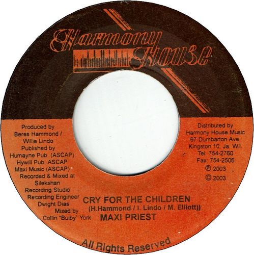 CRY FOR THE CHILDREN (VG)