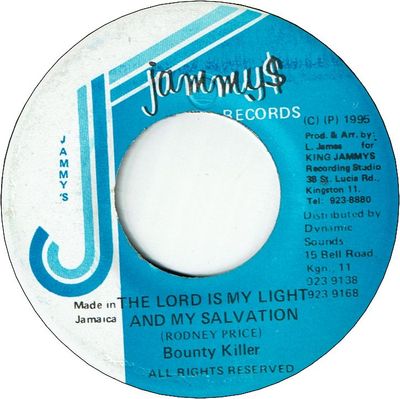 THE LORD IS MY LIGHT AND MY SALVATION (VG+)