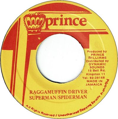 RAGGAMUFFIN DRIVER (VG+)