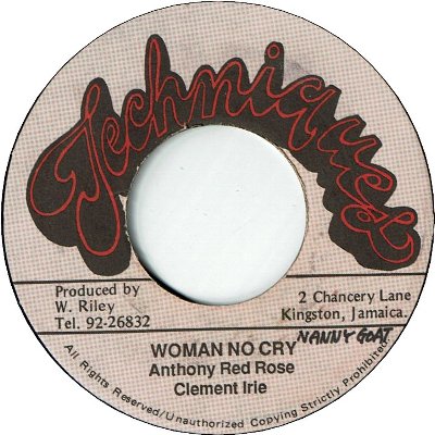 WOMAN NO CRY (VG+)