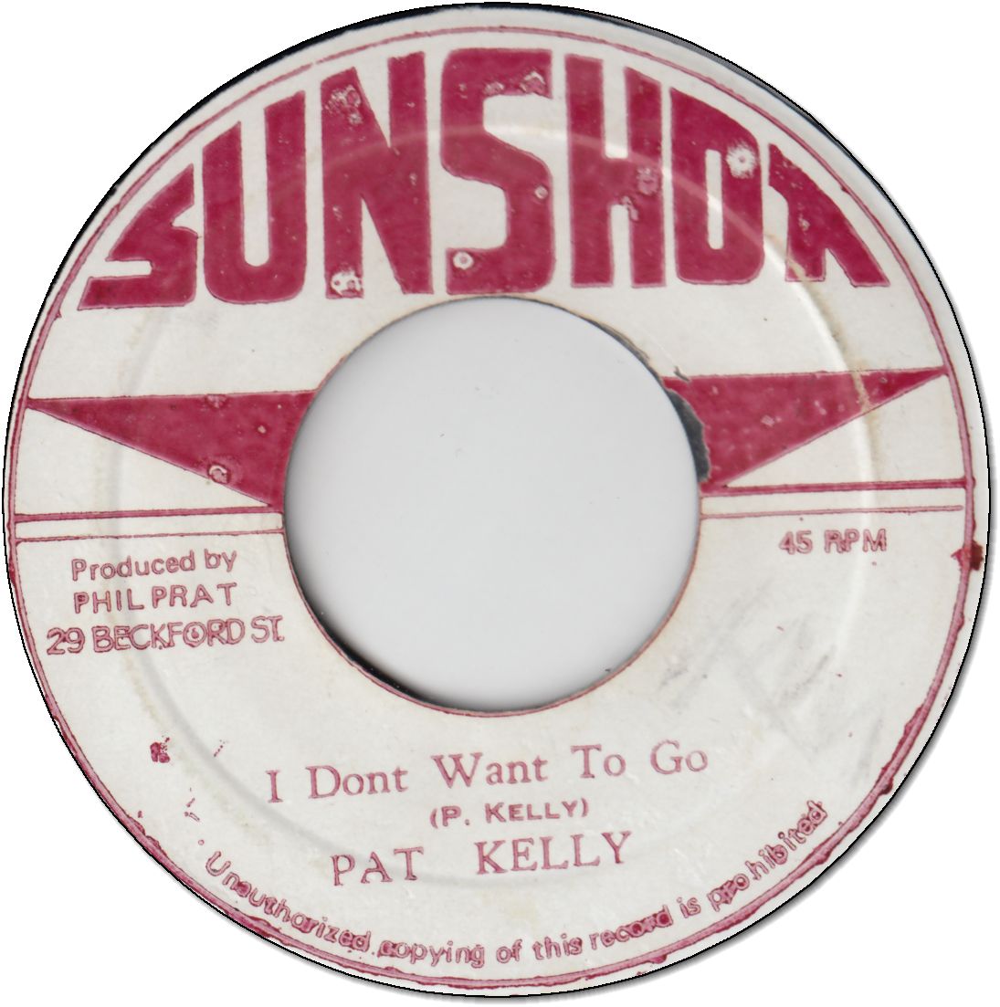 I DON’T WANT TO GO (VG+) / VERSION (VG)