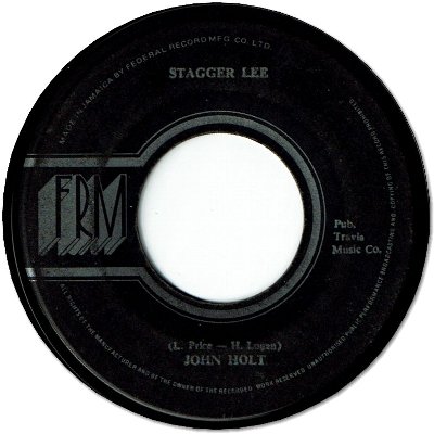 STAGGER LEE (VG To VG+)