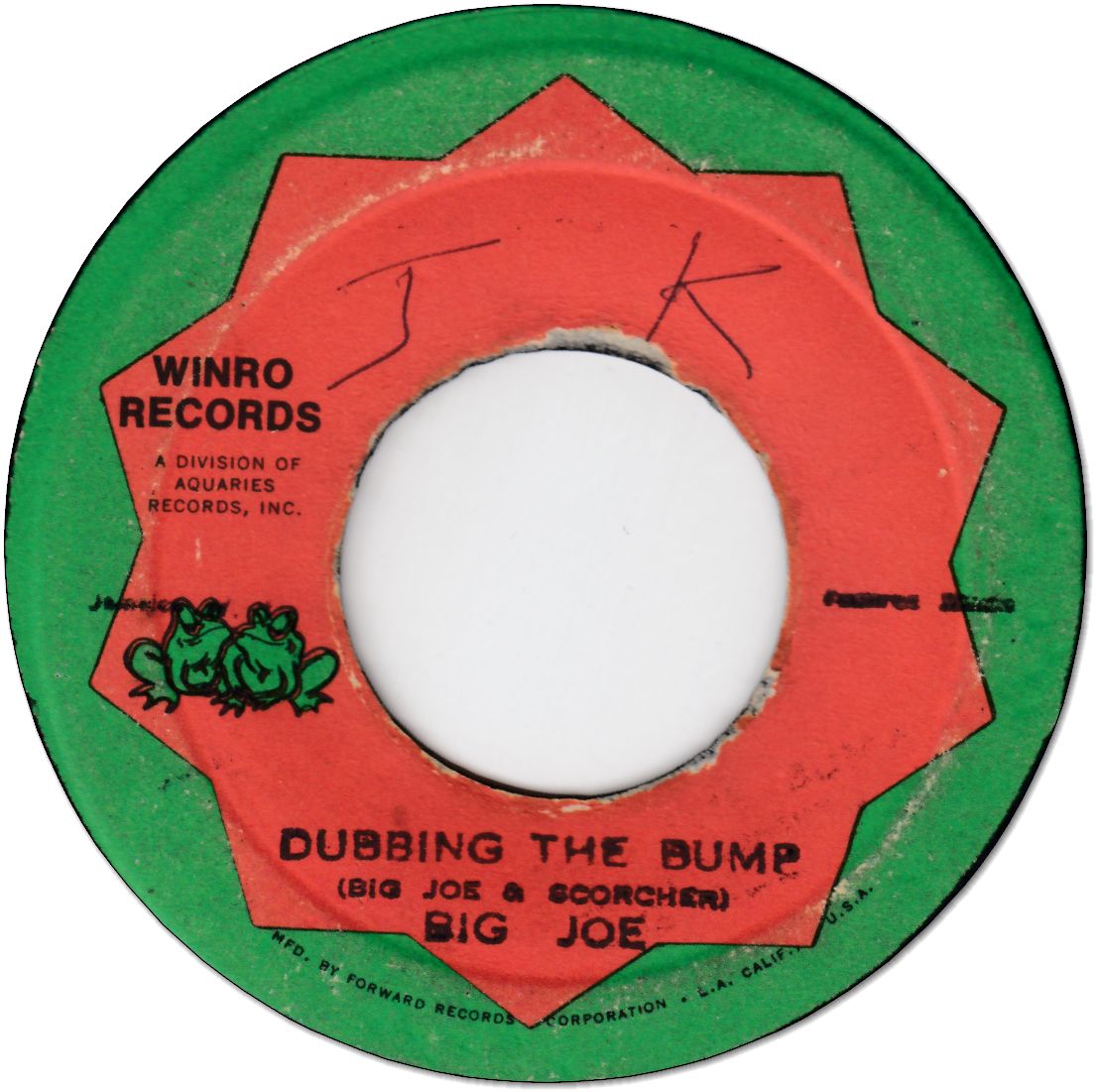 DUBBING THE BUMP (VG-/WOL) / BUMPY STOMP (G+)
