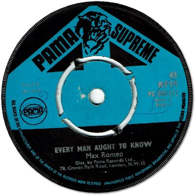 EVERY MAN AUGHT TO KNOW (VG+) / VERSION (VG)