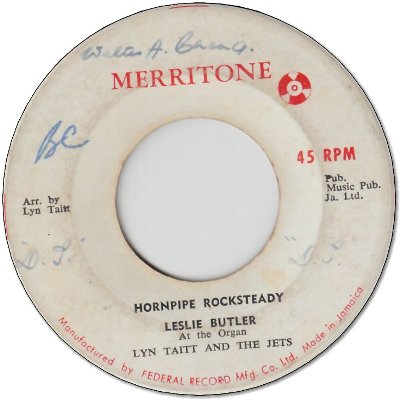 HORNPOPE ROCKSTEADY (VG- to VG/WOL) / YOU DON’T HAVE TO SAY YOU LOVE ME (VG-)