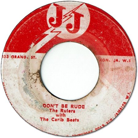 DON'T BE RUDE (VG) / BE GOOD (VG-)
