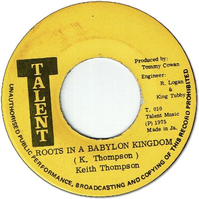ROOTS IN A BABYLON KINGDOM (VG+)