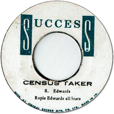 CENSUS TAKER (VG+) / SOULING WAY OUT (VG+)