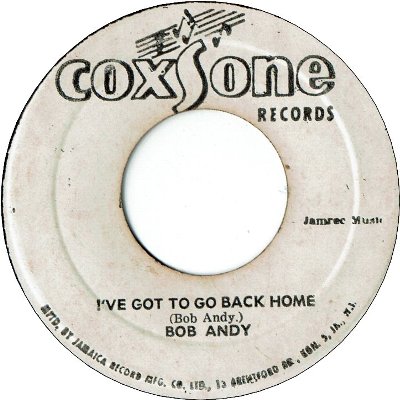 I'VE GOT TO GO BACK HOME (VG-) / LAY IT ON (G)
