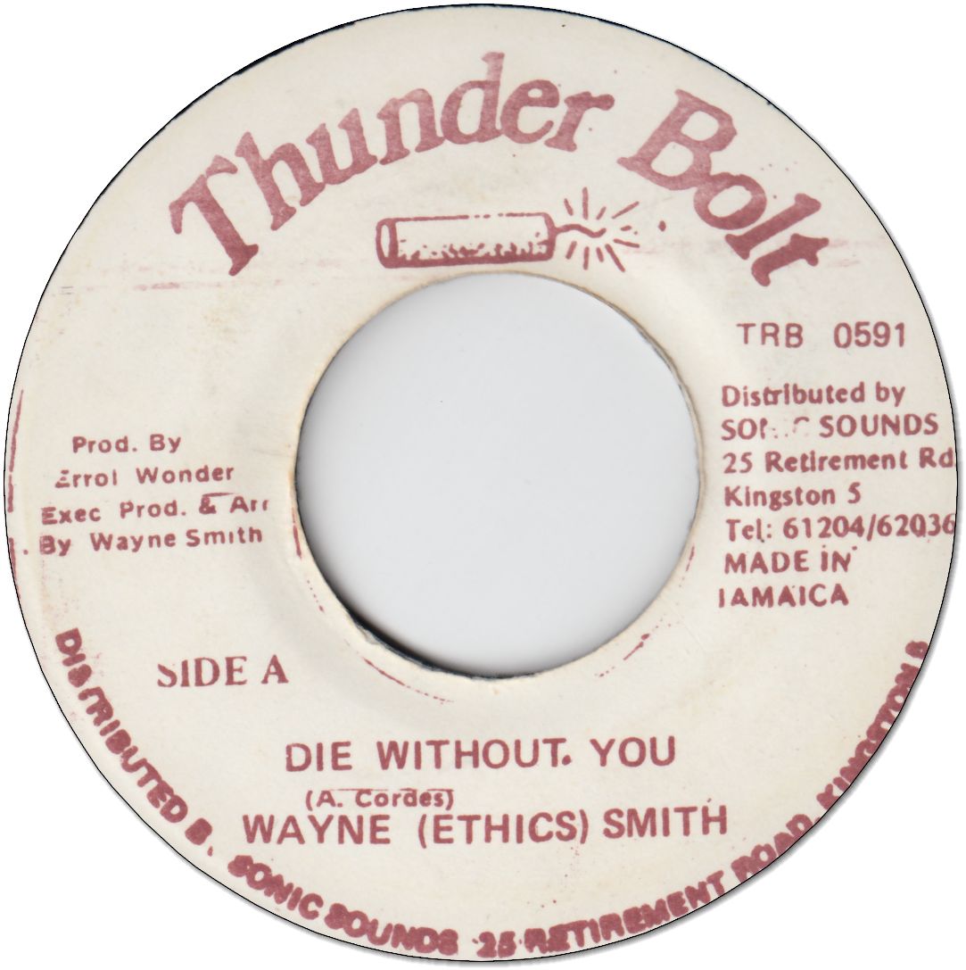 DIE WITHOUT YOU (VG+)
