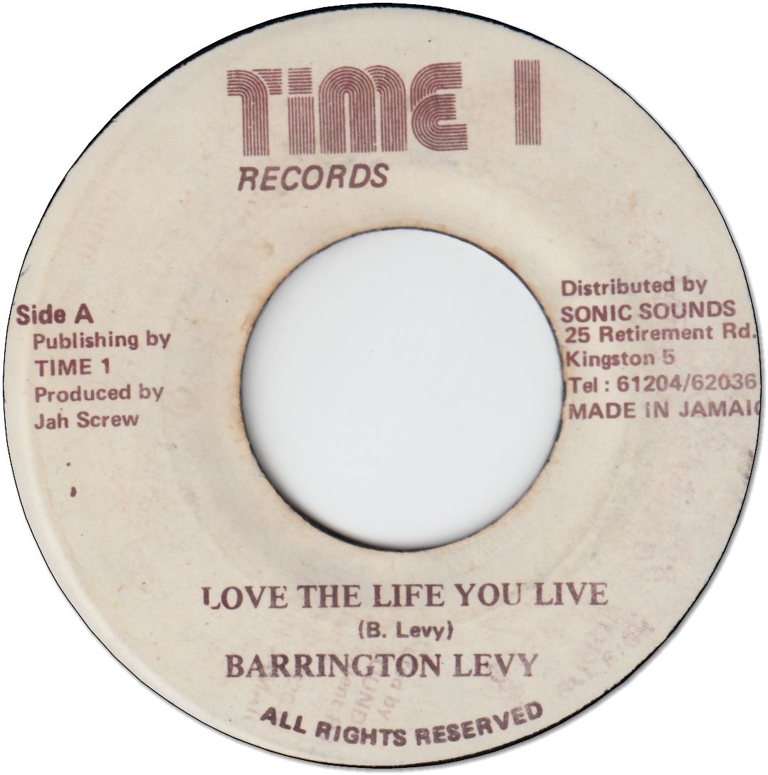 LOVE THE LIFE YOU LIVE (VG)