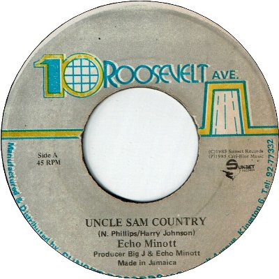 UNCLE SAM COUNTRY (VG+)