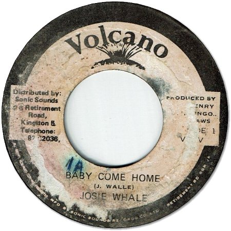 BABY COME HOME (VG+/WOL) / VERSION (VG+)