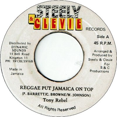 REGGAE PUT JAMAICA ON TOP (VG)