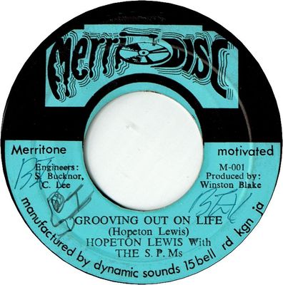 GROOVING OUT ON LIFE (VG+/WOL) / VERSION (VG/WOL)