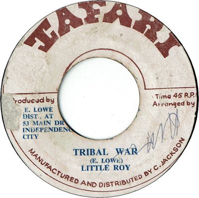 TRIBAL WAR (VG-/WOL) / PEACE & HARMONY (VG-)