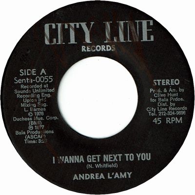I WANNA GET NEXT TO YOU (VG to VG+) / VERSION (VG+) | LION MUSIC DEN