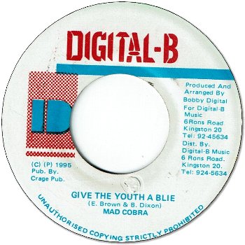 GIVE THE YOUTH A BLIE (VG+)