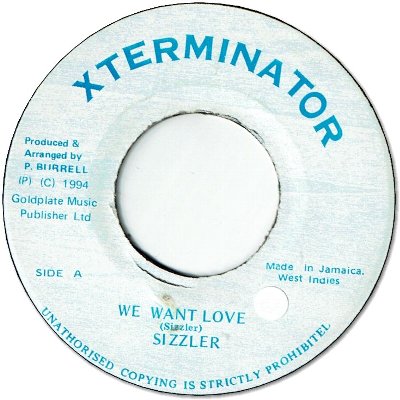 WE WANT LOVE (VG+/seal)