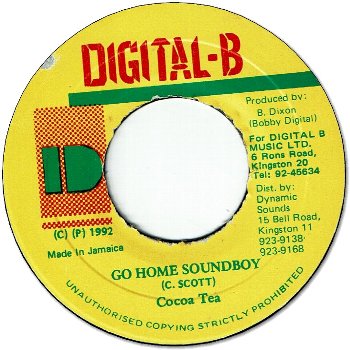 GO HOME SOUNDBOY (VG+)