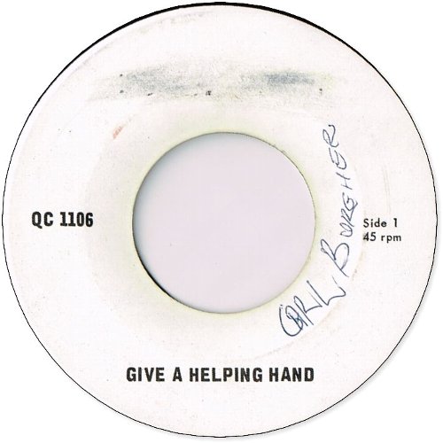 GIVE A HELPING HAND (VG+) / NEW STYLE (VG+)