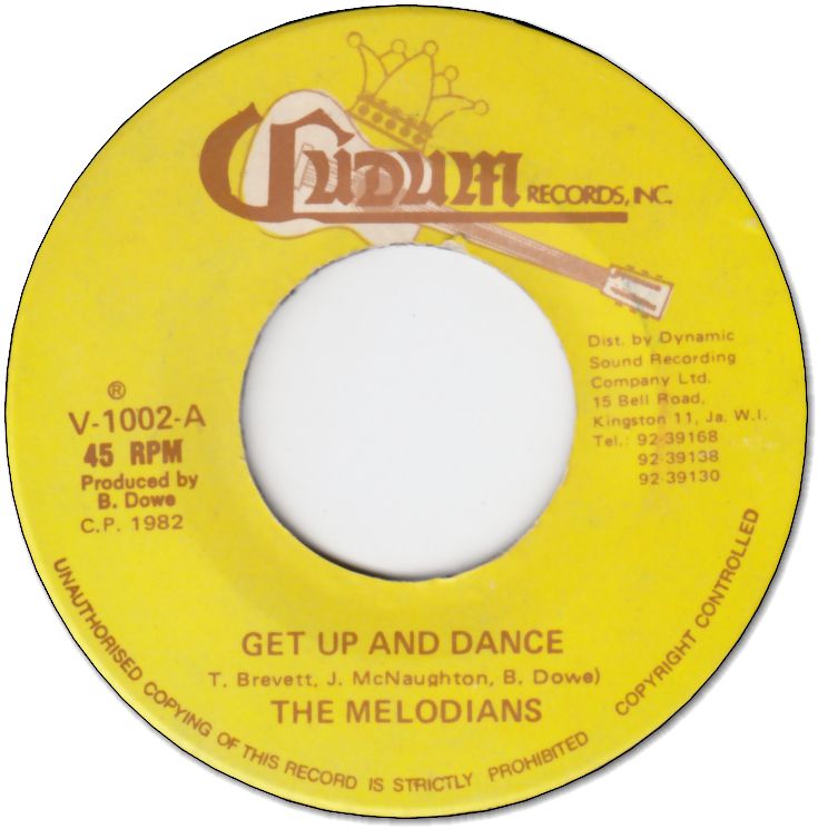 GET UP AND DANCE (EX) / VERSION (VG+)